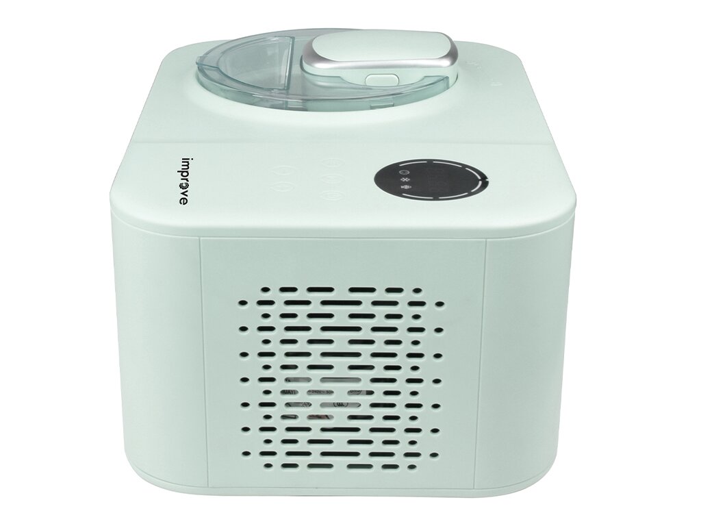 Gelatiera EUHOMY Con Compressore 0.8L - Autorefrigerante, 100W, 3 Modalità, Bianco, Per Gelato Fatto In Casa - Foto 9